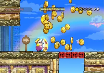 Wario Land- Shake It! screen shot game playing